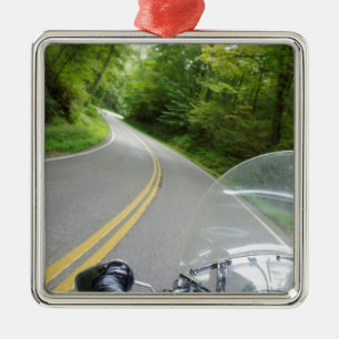 Svan av draken julgransprydnad metall