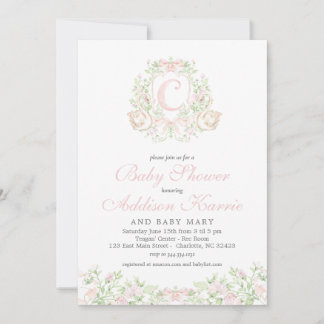 Svan Bebis bjudning till baby shower Inbjudningar