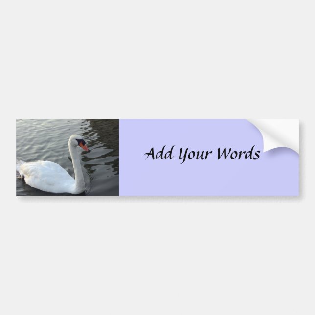 Svan Bildekal (Framsidan)