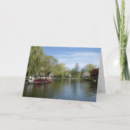 Svan Boat på Vatten, Boston MORSA Kort