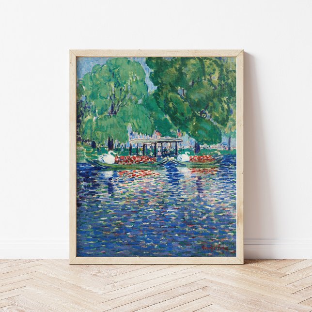 Svan Boats | George Luks Poster (Skapare uppladdad)