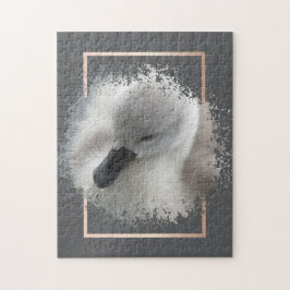 Svan Cygnet-Abstrakt Pussel