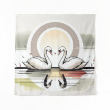Svan Embrace i Dusk