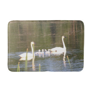 Svan Family Bath Mat Badrumsmatta