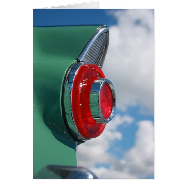 Svan Fin Hälsningskort (Framsidan)