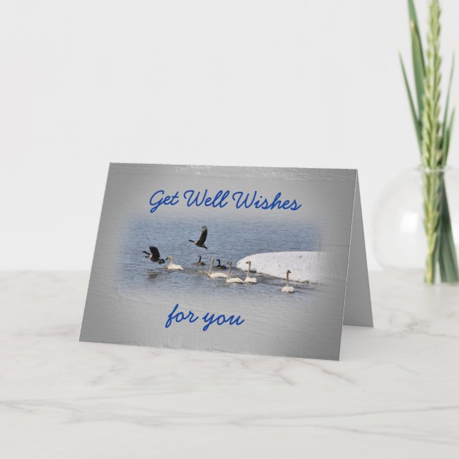 Svan- & gässembbk- skräddarsy något tillfälle kort (Framsida)