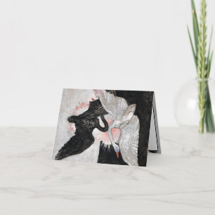 Svan, grupp IX, nr 2 av Hilma af Klint Kort