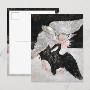 Svan, grupp IX, nr 2 av Hilma af Klint Vykort