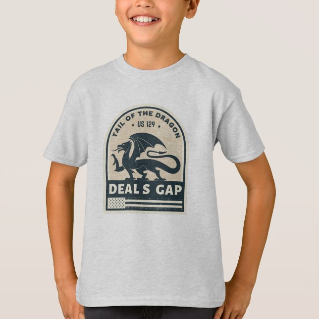 Svan i motorcykelns väggift för Dragon Deals Gap T Shirt (Framsida)