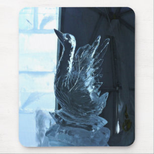 Svan Ice Sculpture, Quebec, Kanada Musmatta