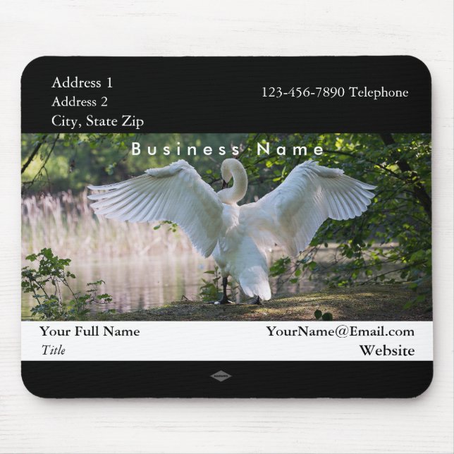 Svan Kampanjfoto Musmatta (Framsidan)