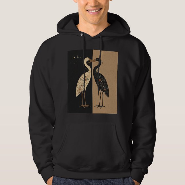 svan kärlek hoodie (Framsida)