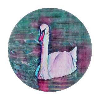 Svan laminerade skärningsnämnder