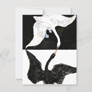 Svan, nr 01, av Hilma af Klint