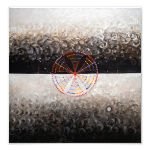 Svan, nr 10   Hilma af Klint   Fototryck