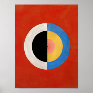 Svan, nr 17 av Hilma af Klint Poster