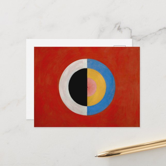 Svan nr 17 vykort (Fram/Back In Situ)