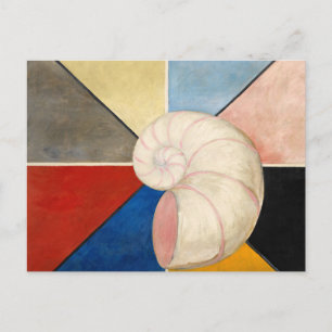 Svan, nr 19 av Hilma af Klint Vykort