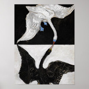 Svan, nr 1 av Hilma af Klint Poster