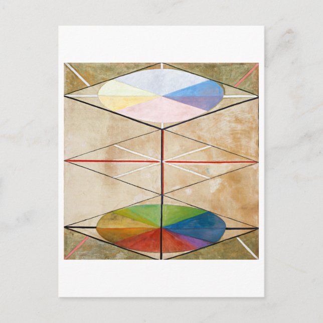 Svan nr 23 | Hilma af Klint | Vykort (Framsida)