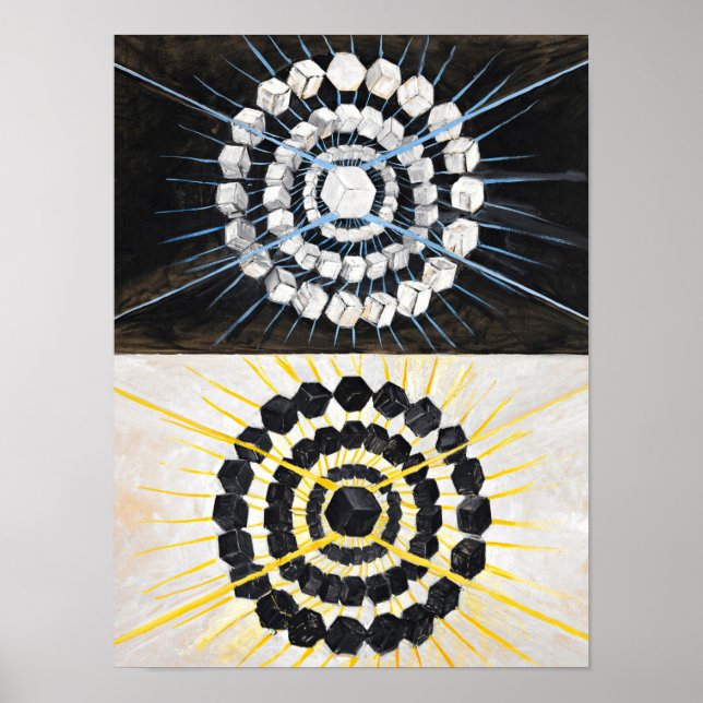 Svan, nr 2 av Hilma af Klint Poster (Framsidan)