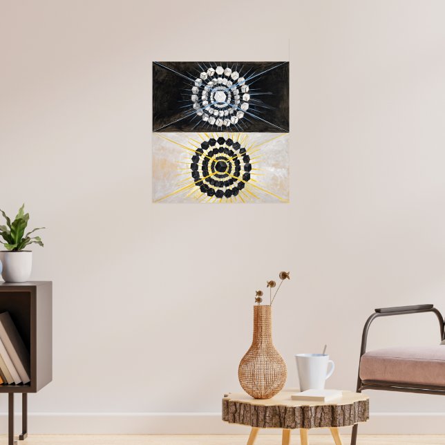 Svan, nr 8 | Hilma af Klint | Poster (Vardagsrum 3)