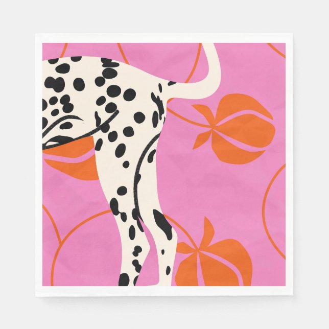 Svan och Struktur Pappersservett (Framsidan)