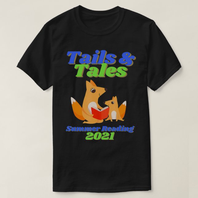 Svan och Tales Sommarläsning 2021 för familjen Lib T Shirt (Design framsida)