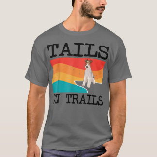 Svan på spårvagnsförslutning, Hund av Terrier Fox- T Shirt