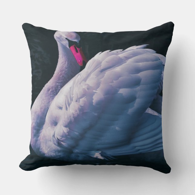 Svan Pillow - Elegant Comfort with Svan Birds logo Kudde (Framsida)
