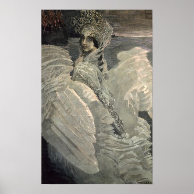 Svan Princess, 1900 Poster (Framsidan)