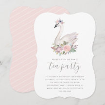 Svan Princess Birthday Tea Party