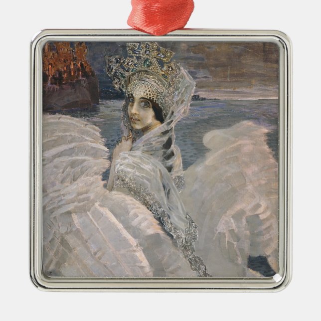 Svan Princess Julgransprydnad Metall (Framsidan)