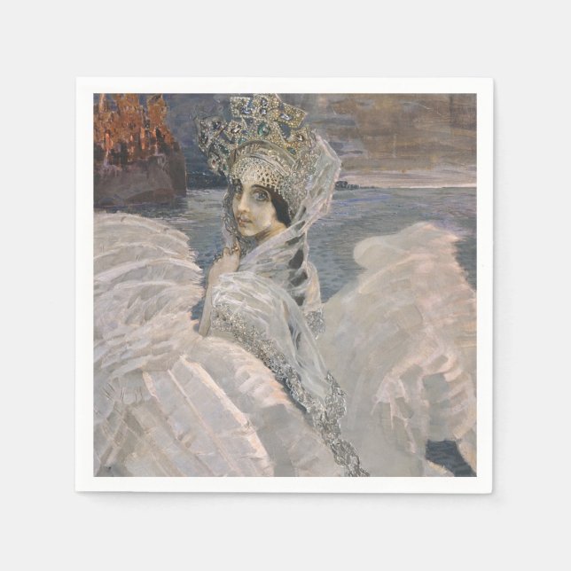 Svan Princess Pappersservett (Framsidan)