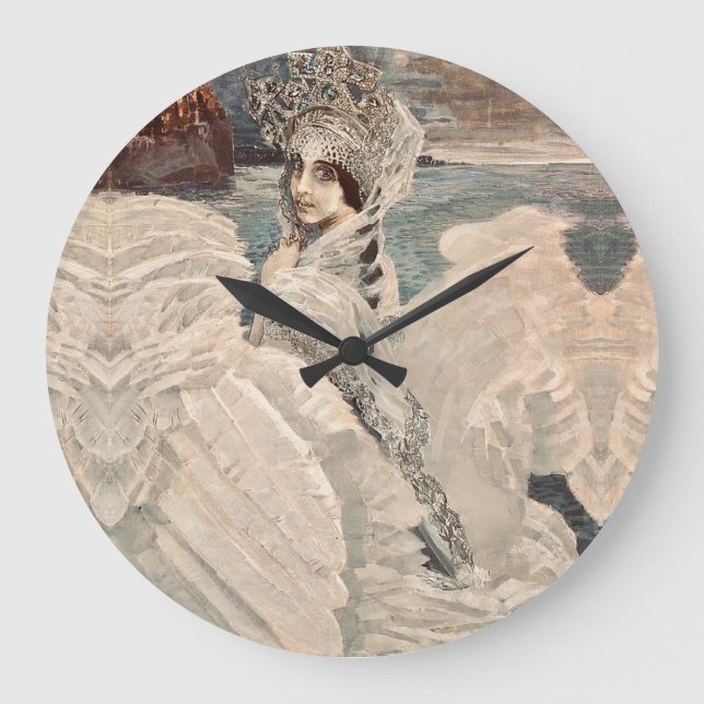 Svan Princess Stor Klocka (Framsida)