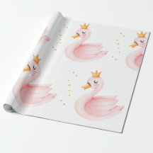 Svan Princess Wrapping Papper