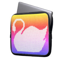 Svan Rainbow Artisan Crochet Print Electronics Bag