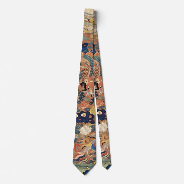 Svan Sergranat: A Chrysanthemum Tapestry Neck Tie Slips (Framsida)