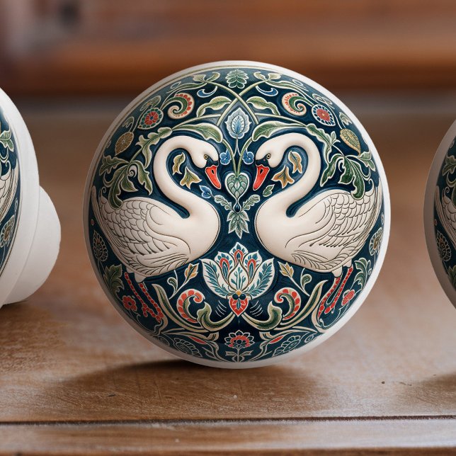 Svan Sergranat Ceramic Knob pull Knopp (Skapare uppladdad)