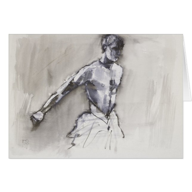 Svan sjö 2001 hälsningskort (Framsidan Horizontal)