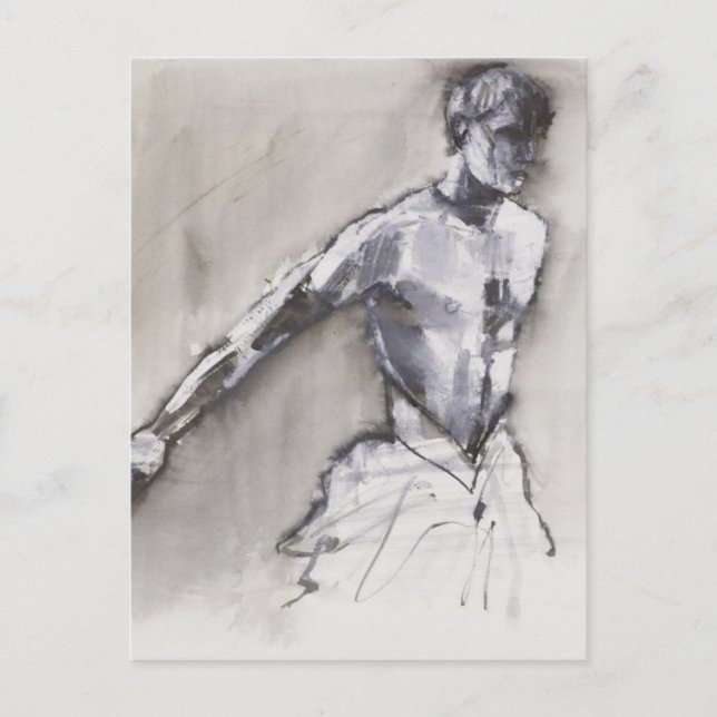 Svan Sjö 2001 Vykort (Framsida)