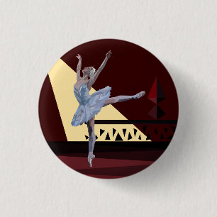 'Svan sjö Ballerina Knapp