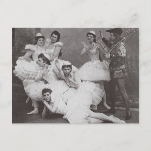 Svan Sjö, Mariinsky Theater, 1895 (foto 1895) Vykort