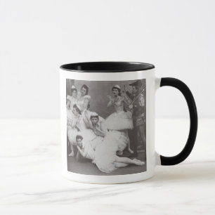 Svan sjö, Mariinsky Theatre, 1895 (b-/wfotoet) Mugg