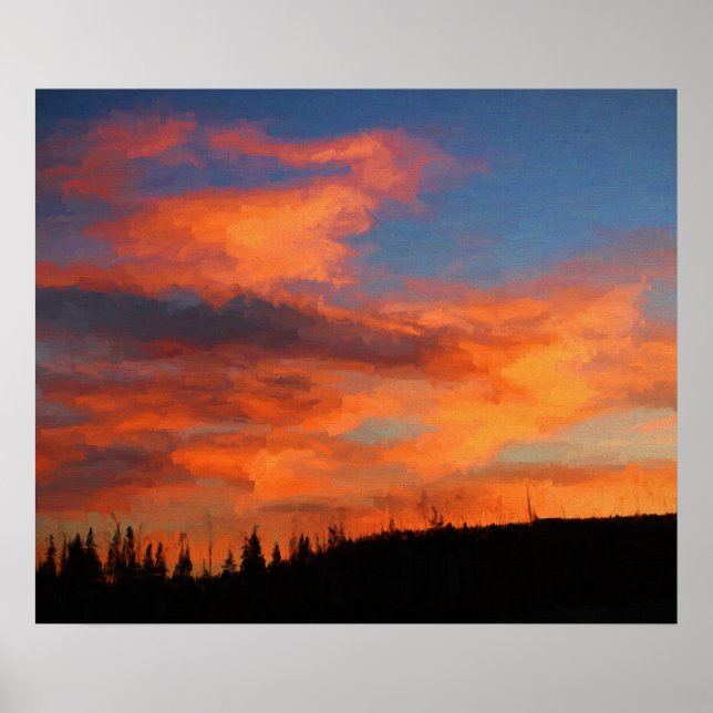 Svan Sjö Poster (Framsidan)