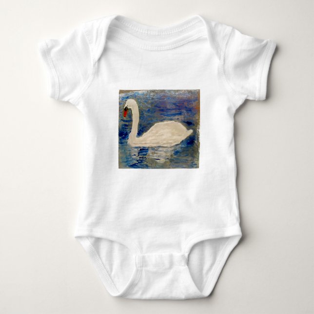 Svan sjö t-shirt (Framsida)