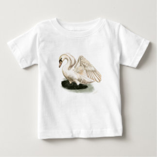 Svan Skriv ut Baby Tutu Bodykostym Tee Shirt