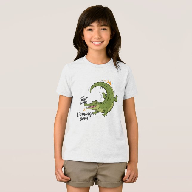 Svan-snäckan kommer snart t shirt (Framsida Full)