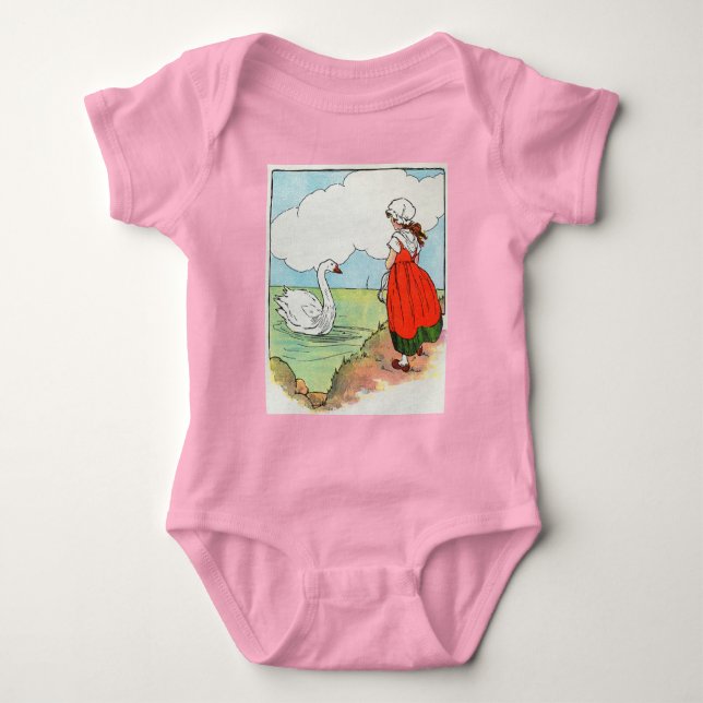 Svan, Svan över havet T Shirt (Framsida)