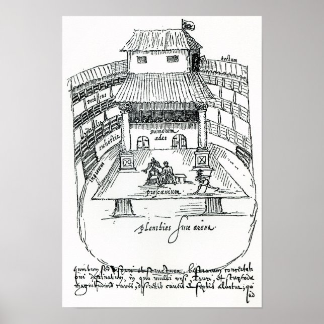 Svan-teatern, Southwark Poster (Framsidan)